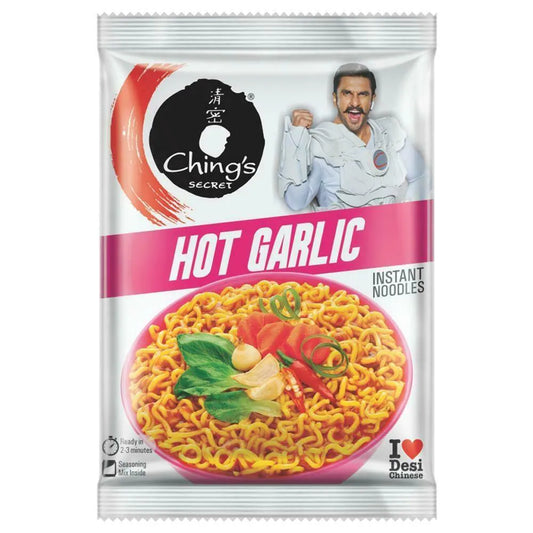 Ching's Instant Noodles - HOT GARLIC 96X60G