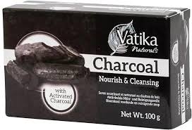 VATIKA NATURALS CHARCOAL SOAP 100G