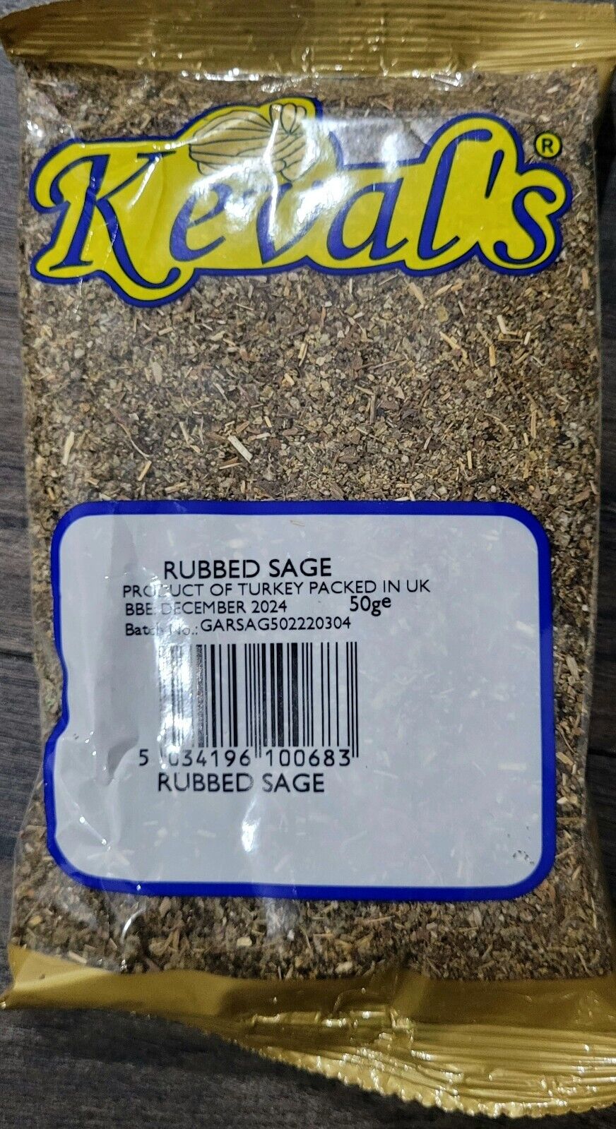 KEVALS SAGE 50GM